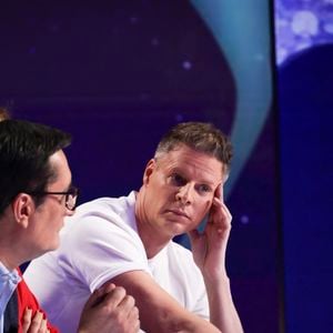 Exclusif - Matthieu Delormeau, sur le plateau de TBT9 présenté par C.Hanouna, et diffusé en direct sur W9, Paris, France, le 11 novembre 2025. © Jack Tribeca / Bestimage