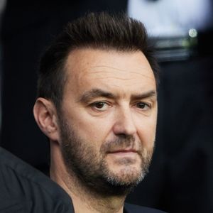 Cyril Lignac - People lors du match de football Ligue 1 Uber Eats PSG Vs Ajaccio (5-0)  au Parc des Princes à Paris le 13 mai 2023.
© Cyril Moreau / Bestimage