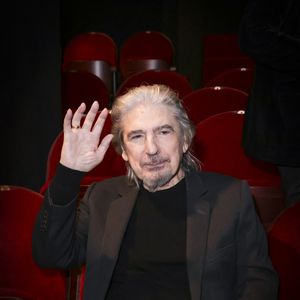 Exclusif - Serge Lama - M.P.Belle donne un concert au théâtre de Passy pour fêter ses 50 ans de carrière le 4 janvier 2024 à Paris.
© Jack Tribeca  / Bestimage