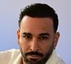 Interrogé par Laurent Ruquier sur sa situation amoureuse, il a répondu être célibataire.

Une conférence sur le thème de la création de nouveaux horizons entre le sport et le divertissement avec Adil Rami, Sarah Ourahmoune, Allison Pineau et Inès Lagdiri-Nastasi au Loft Akili Mirari, au Five Seas Hotel, à Cannes, le mardi 19 mai 2026. © Romain Doucelin / Bestimage