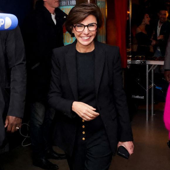 Rachida Dati, ministre de la Culture,, Olivia Schorestene lors d’une conférence de presse pour le lancement du Label "Club Culture" (Lieux d'expression artistique et de fête) au Mazette, port de la Rapée à Paris, France, le 29 novembre 2024. © Jack Tribeca/Bestimage