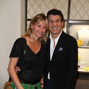 Exclusif - Marc Lavoine et sa femme Sarah - Inauguration de la nouvelle boutique Buccellati rue de la Paix à Paris le 8 juin 2016.
© Dominique Jacovides / Bestimage