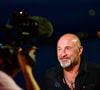 Vincent Lagaf' a ensuite expliqué n'avoir pas du tout hésité à se confier sur cet heureux événement, lui qui a toujours évolué sans filtre sous l'oeil des Français.
Exclusif - Vincent Lagaf' - Soirée Marcel Campion au restaurant La Bouillabaisse Plage de Saint-Tropez, France, le 7 août 2019. © Rachid Bellak/Bestimage
