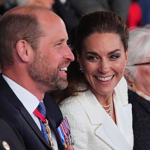 Kate Middleton et le prince William lors des célébrations du 8 mai à l'abbaye de Westminster. Photo par Aaron Chown/WPA-Pool