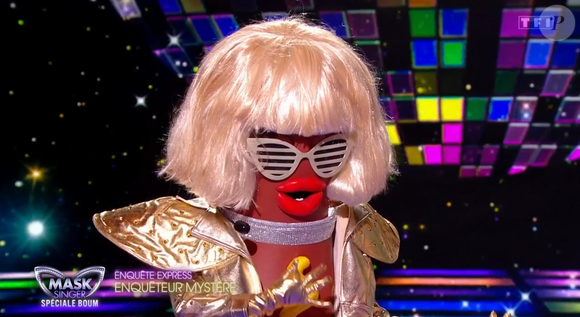 Lady Saucisse dans Mask Singer, capture d'écran TF1