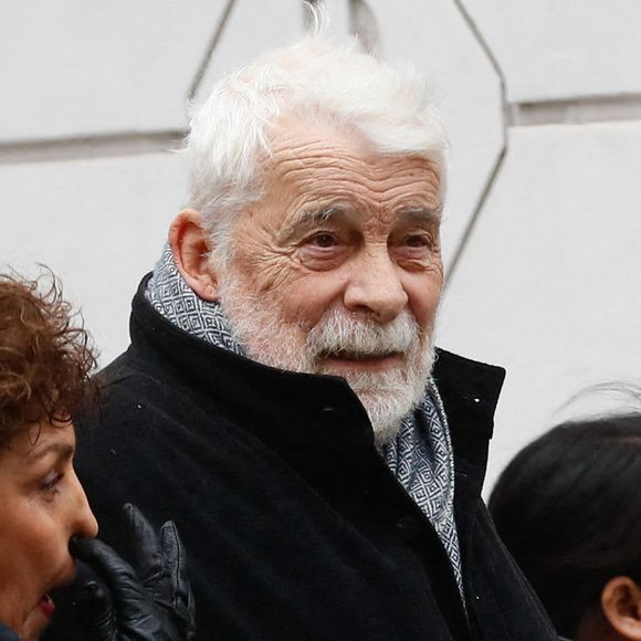Jacques Weber - Arrivées aux obsèques de Niels Arestrup à l'Église Saint-Roch à Paris. Le 10 décembre 2024
© Christophe Clovis / Bestimage