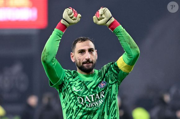 Gianluigi Donnarumma pendant le match entre le RC Lens et le Paris Saint Germain au Stade Felix Bollaert le 18 janvier 2025 à Lens, France. © Dante Badano/PsnewZ/Bestimage