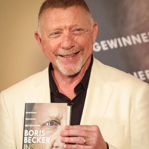 Boris Becker et sa femme Lilian de Carvalho Monteiro (enceinte) lors de la présentation du livre "Inside" de Boris Becker au cinéma Delphi LUX à Berlin le 11 septembre 2025. © Imago / PsnewZ / Bestimage