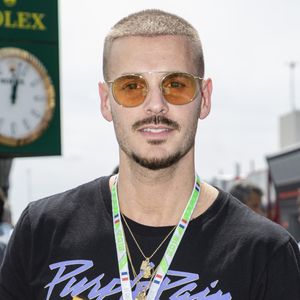 Matt Pokora pose dans la zone du paddock lors du Grand Prix de France F1, au Castellet, le 24 juin 2018. Photo by Marco Piovanotto/Abacapress.com