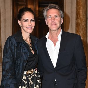 Adriana Abascal et son compagnon le prince Emmanuel-Philibert de Savoie - Concerto pour la paix de Omar Harfouch dans la chambre de députés à Rome en Italie le 29 avril 2025. © SGP / BESTIMAGE