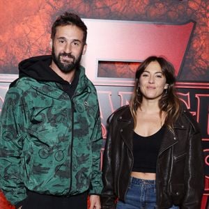Guillaume Labbé et sa soeur Constance Labbé - Avant-première de la série "Stranger Things'" Saison 5 au Grand Rex à Paris le 18 novembre 2025. © Denis Guignebourg/Bestimage