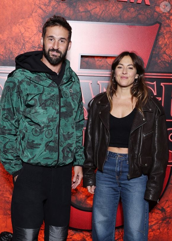 Guillaume Labbé et sa soeur Constance Labbé - Avant-première de la série "Stranger Things'" Saison 5 au Grand Rex à Paris le 18 novembre 2025. © Denis Guignebourg/Bestimage