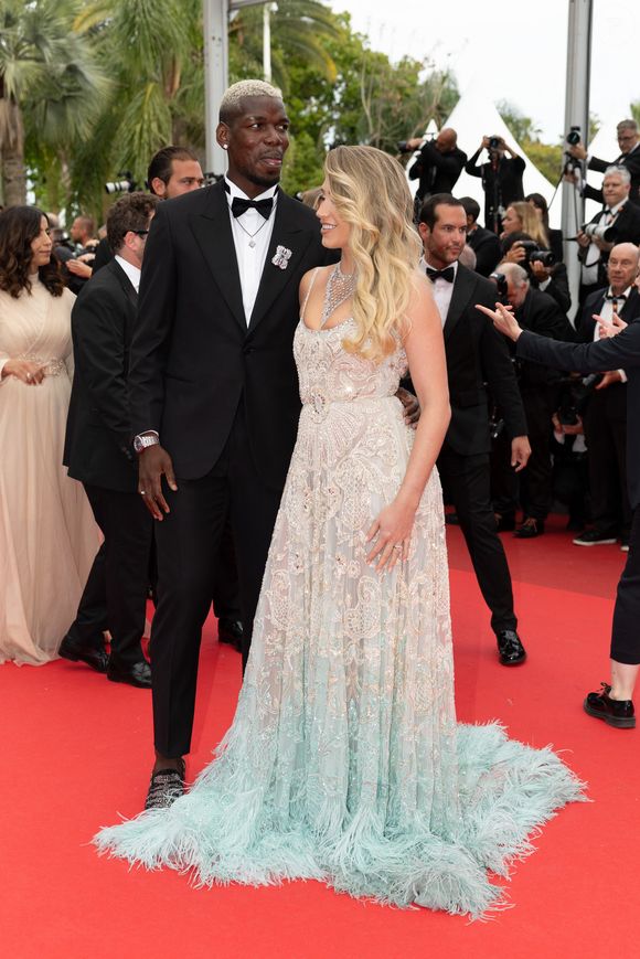 Paul Pogba et Zulay Pogba - Montée des marches du film « Highest 2 Lowest  » lors du 78ème Festival International du Film de Cannes, au Palais des Festivals à Cannes. Le 19 mai 2025
© Olivier Borde/ Bestimage