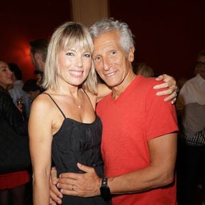 Exclusif - Nagui et sa femme Mélanie Page - Célébrités assistent à la générale de la pièce "Ubu Roi" au théâtre de Paris le 16 septembre 2026. © Cadic Guirec/Bestimage