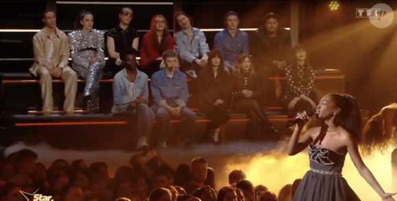 Et elle n'a pas caché qu'elle avait une petite appréhension
Finale de la "Star academy" entre Ebony et Marine, TF1