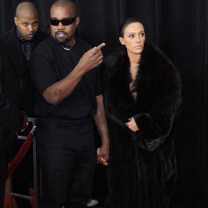 Kanye West et Bianca Censori à la la 67ème cérémonie des Grammy Awards 2025 à Los Angeles le 2 février 2025.