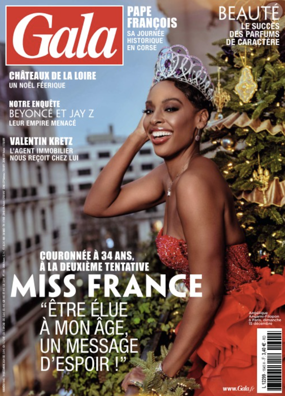 Nouvelle couverture du magazine Gala, paru le 19 décembre 2024