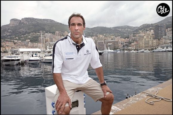 Mike Horn au Port Hercule à Monaco le 17 mai 2008