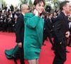 Charlotte Gainsbourg a foulé le tapis rouge de Cannes aux côtés de son compagnon Yvan Attal pour la projection du nouveau film de Wes Anderson.
Charlotte Gainsbourg - Montée des marches du film « The Phoenician Scheme » lors du 78ème Festival International du Film de Cannes, au Palais des Festivals à Cannes
© Jacovides-Moreau / Bestimage