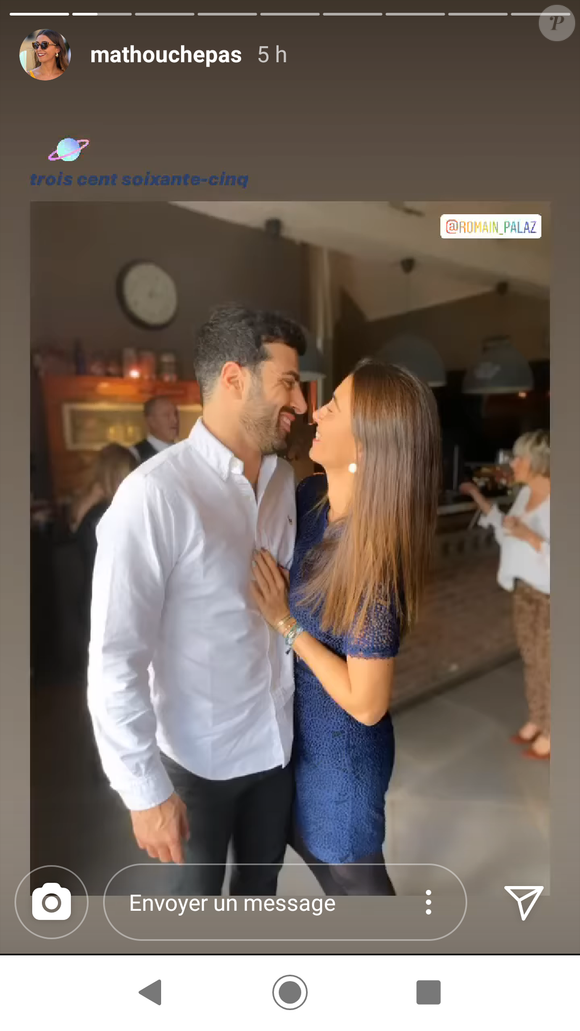 Le couple s'était rencontré en 2019 au sein de la grande famille Koh-Lanta.

Mathilde de "Koh-Lanta" et Romain en couple - photo publiée le 6 avril 2020, sur Instagram