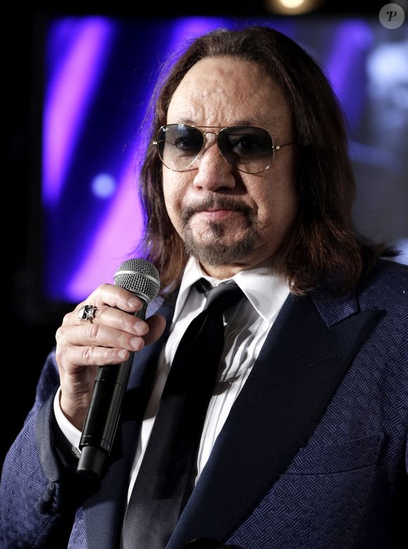 Ace Frehley assiste à la 29e cérémonie annuelle d'intronisation au Rock and Roll Hall of Fame au Barclay Center de Brooklyn à New York, le 10 avril 2014. 

Photo : Ed Bracken / ABACAPRESS.COM