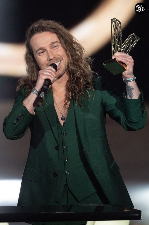 Julien Dore lors de la 36e cérémonie des Victoires de la Musique à la Seine Musicale, le 12 février 2021 à Boulogne-Billancourt, en France. Photo de David Niviere/Abaca