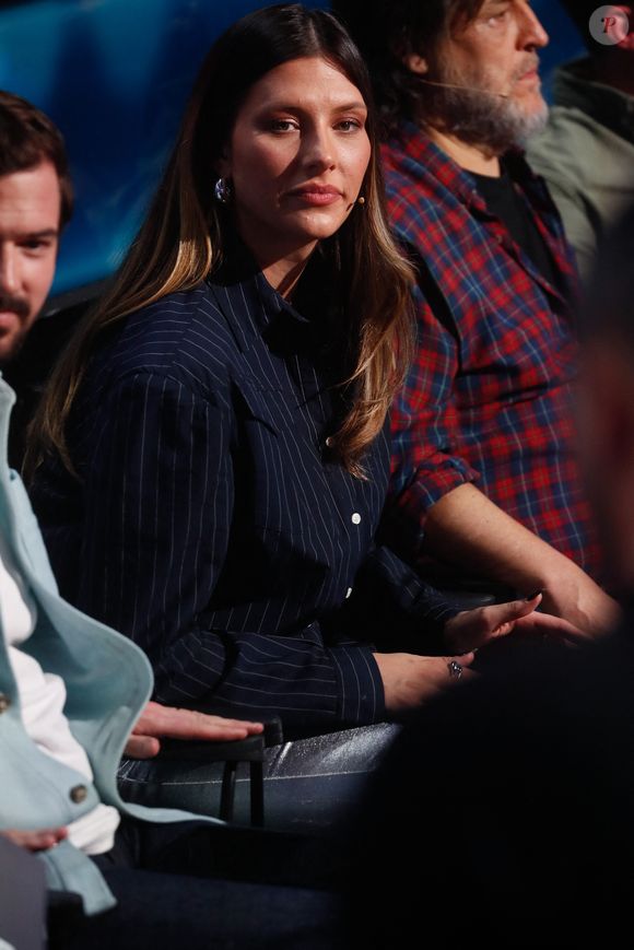 Exclusif - Camille Cerf - Enregistrement de l'émission "100% Logique", présentée par C.Féraud et diffusée le 12 octobre sur France 2 © Christophe Clovis / Bestimage