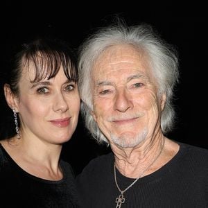 Exclusif - Hugues Aufray avec sa femme Muriel Mégevand - Grande soirée de la solidarité de Tsedaka FSJU au Palais des Congrès de Paris le 12 décembre 2023. 

© Coadic Guirec / Bestimage