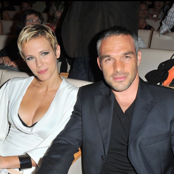 Lorie (Laure Pester) et Philippe Bas - Cérémonie de clôture du festival de la fiction TV de La Rochelle. © Guillaume Gaffiot/Bestimage