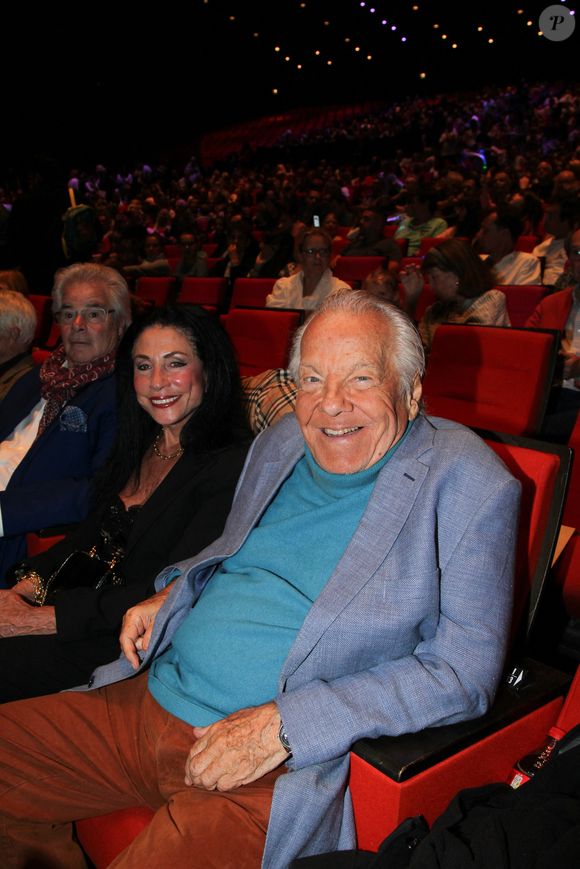 Exclusif - Massimo Gargia - Personnalités au spectacle de Chantal Goya "50 ans d'amour" au palais des Congrès à Paris le 25 mai 2025.

© Philippe Baldini / Bestimage