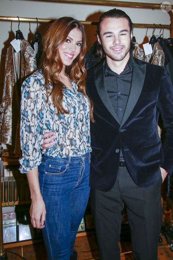Exclusif - Iris Mittenaere, Anthony Colette - Présentation de la première collection de la marque MARTIN MARTIN PARIS à l'Atelier Eiffel à Paris, France, le 14 février 2019. © Régis Colin Berthelier via Bestimage