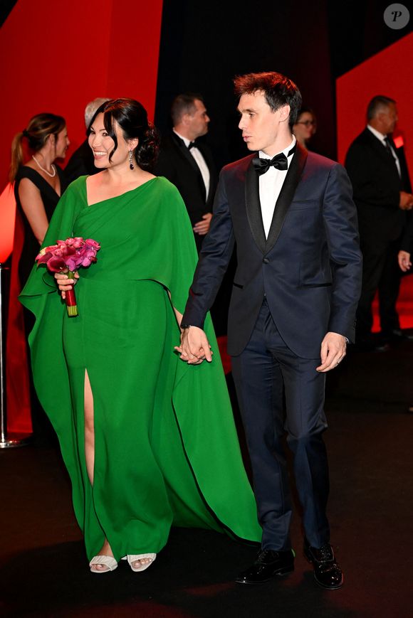 Louis et Marie Ducruet - 76ème Bal de la Croix Rouge dans la salle des Etoiles à Monaco le 12 juillet 2025. © Bruno Bebert/Bestimage