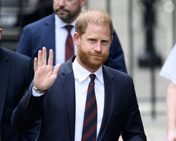 Le duc de Sussex arrive à la Cour royale de justice, au centre de Londres, au Royaume-Uni, pour faire appel d'une décision de la Haute Cour concernant sa plainte contre le ministère de l'Intérieur au sujet du niveau de sécurité dont il bénéficie lorsqu'il est au Royaume-Uni. © Peters Doug/EMPICS Entertainment/ABACA