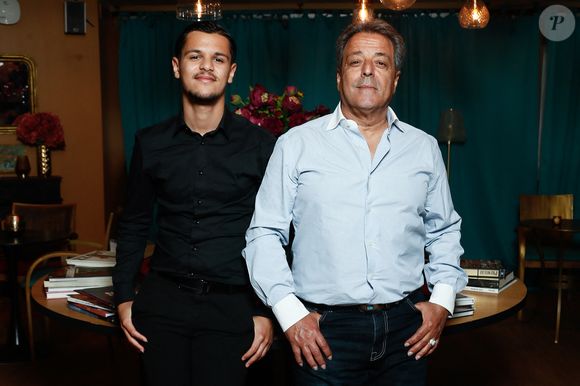 Exclusif - Rendez-vous avec Chico et son fils Mario au Palais des Congrès à Paris le 11 mai 2025. © Christophe Clovis / Bestimage