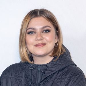 Louane Emera - Greeting au défilé Christian Dior prêt-à-porter automne-hiver 2023/2024 lors de la Fashion Week de Paris (PFW), au jardin des Tuileries à Paris, France, le 28 février 2023. © Olivier Borde/Bestimage