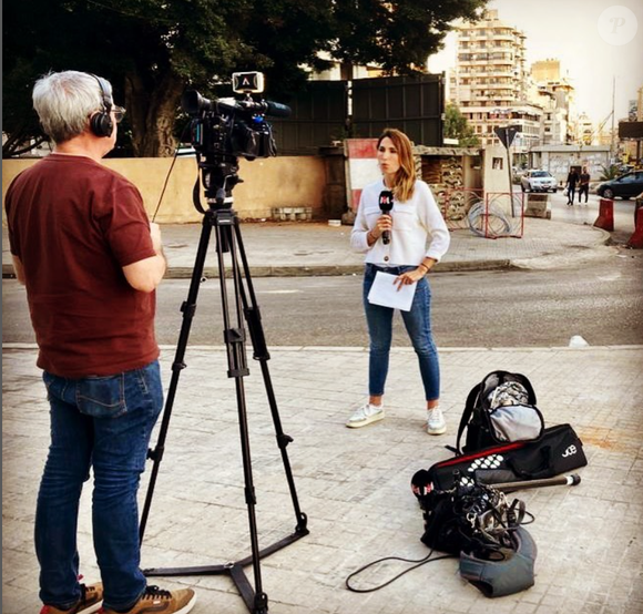 Puis elle est devenue cheffe du pôle News et joker
Cyrielle Stadler joker de Xavier de Moulins dans le "19:45" sur M6