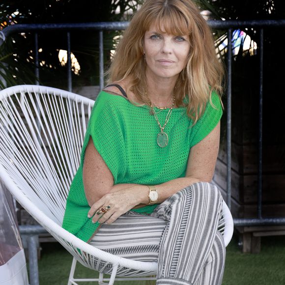 Gwendoline Hamon au photocall de "Maman ne me laisse pas m'endormir" lors de la 24ème édition du Festival de la Fiction TV de la Rochelle, le 15 septembre 2022. © Christophe Aubert via Bestimage