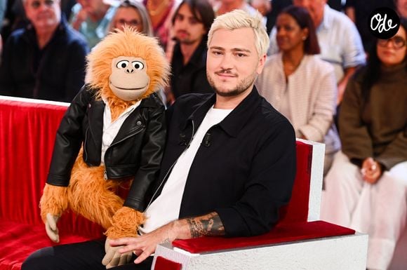 Il était déjà papa de Rose et Alice, nées de son mariage avec Charlotte de Hugo.

Jeff Panacloc - Enregistrement de l'émission Vivement dimanche au studio Rive Gauche, présentée par M.Drucker, diffusée le 07 septembre 2025 sur France 3. © Guillaume Gaffiot / Bestimage