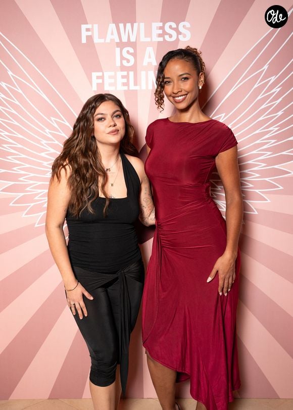Louane Emera, Flora Coquerel au photocall du dîner intimiste organisé par Charlotte Tilbury dans le cadre de l'événement AFF à Paris, France, le 15 septembre 2026. © Pierrick Rocher/BFA.com/Backgrid/Bestimage