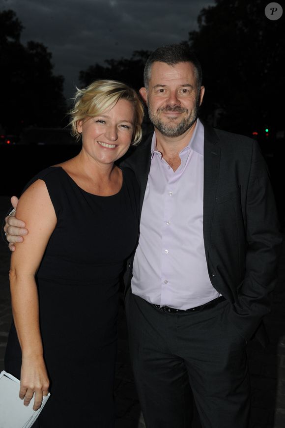 Anne Elisabeth Lemoine, Eric Naulleau assistant à 'Paris Premiere s'expose pour ses 25 ans' au Grand Palais à Paris, France le 20 septembre 2011. Photo by ABACAPRESS.COM