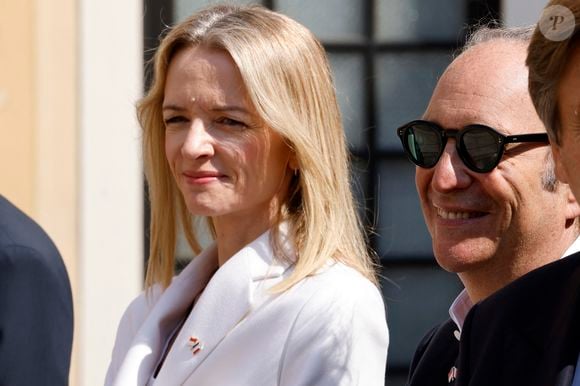Le prince Albert II de Monaco, la princesse Charlène et leurs enfants accueillent le président Emmanuel Macron , sa femme Brigitte et une délégation au palais princier à Monaco le 7 juin 2025

© Ludovic Marin / Pool / Bestimage