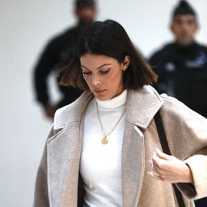 Procès de Bruno Pelat, ex-compagnon d'Iris Mittenaere, jugé en comparution immédiate pour violences conjugales devant le tribunal de Paris, le 6 novembre 2024. 
© Christophe Clovis / Bestimage