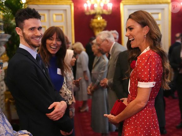 La princesse de Galles lors d'une réception organisée par Cancer Research UK à l'occasion du 125e anniversaire de l'organisation caritative, au St James's Palace, à Londres. 

©Bestimage