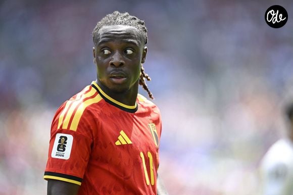 SEATTLE, ÉTATS-UNIS - 15 JUIN : L'attaquant belge Doku Jeremy, photographié lors du match du groupe G de la Coupe du monde de la FIFA 2026 opposant la Belgique à l'Égypte au stade Lumen Field, le 15 juin 2026 à Seattle, aux États-Unis, 15/06/2026
Photo News/Psnewz/Bestimage