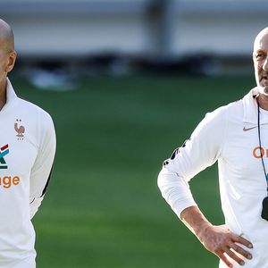 Zinédine Zidane - Entraînement de l'équipe de France en préparation de la Ligue des nations de l'UEFA 2026 au Centre national de Clairefontaine le 21 septembre 2026.  (Credit Image: © Matthieu Mirville/ZUMA Press Wire / Bestimage)