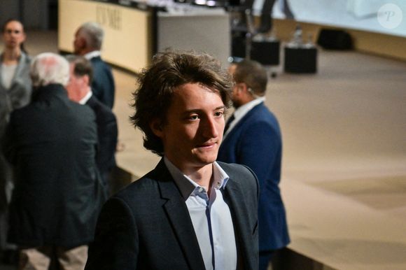 Le directeur des montres de Louis Vuitton, Jean Arnault, assiste à l'assemblée générale annuelle de LVMH à Paris le 17 avril 2025. Photo by Firas Abdullah/ABACAPRESS.COM