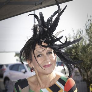 Exclusif - Caroline Loeb - Personnalités à la Fête de la Musique la plus tôt de France organisée au M.I.N. de Rungis par M. Trojman et  M. Fichel, avec pour thème Les années 80. Le 21 juin 2023. © Jack Tribeca / Bestimage