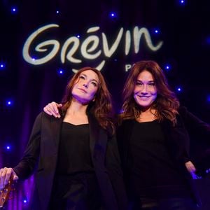 Carla Bruni Sarkozy - Carla Bruni-Sarkozy inaugure sa statue de cire à quelques jours de son anniversaire au Musée Grévin à Paris le 17 décembre 2018. © Pierre Perusseau/Bestimage