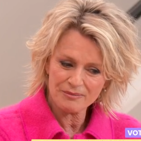 Invitée de la matinale "Bonjour !" sur TF1, Sophie Davant a été subtilement questionnée sur le couple qu'elle forme avec William Leymergie.

Sophie Davant dans la matinale "Bonjour !" de TF1.