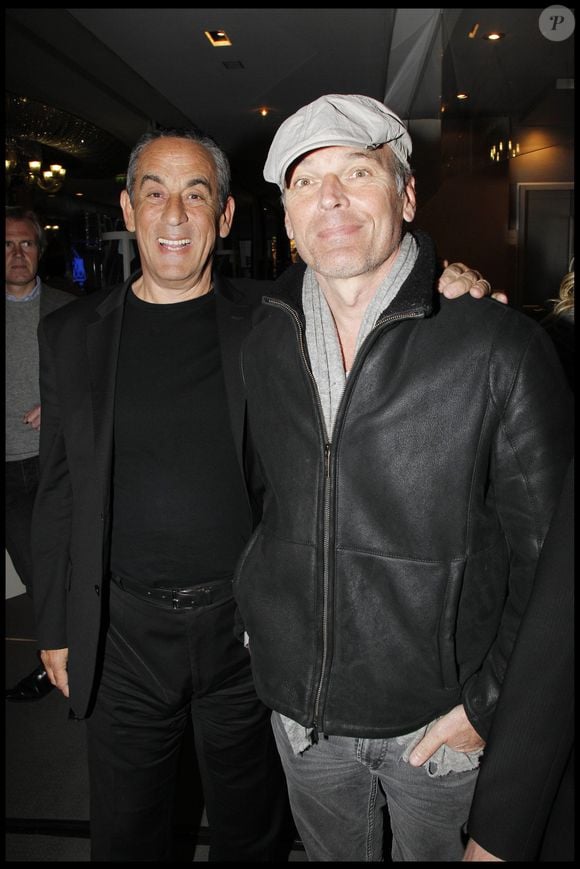 "Le coup de massue, ça a été mercredi, quand on a compris que c’était une question de jours…", a également révélé l'humoriste dans les colonnes du Parisien

Thierry Ardisson et Laurent Baffie à l'avant-première du film Radiostars à Paris le 2 avril 2012.
Crédit : AGENCE / BESTIMAGE